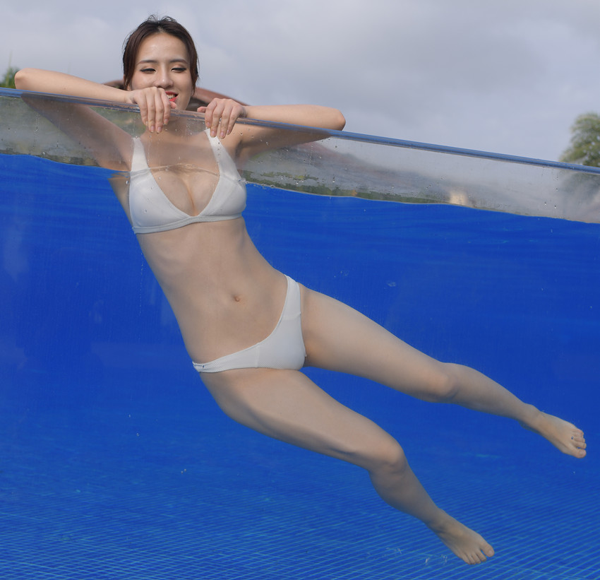 图片[2]-白色泳装-图满多