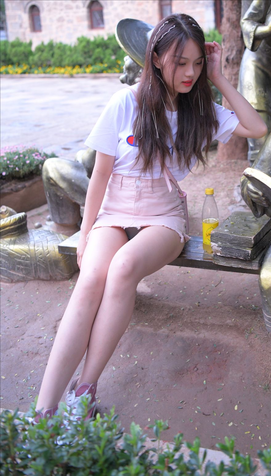 图片[5]-粉色牛仔裙-图满多