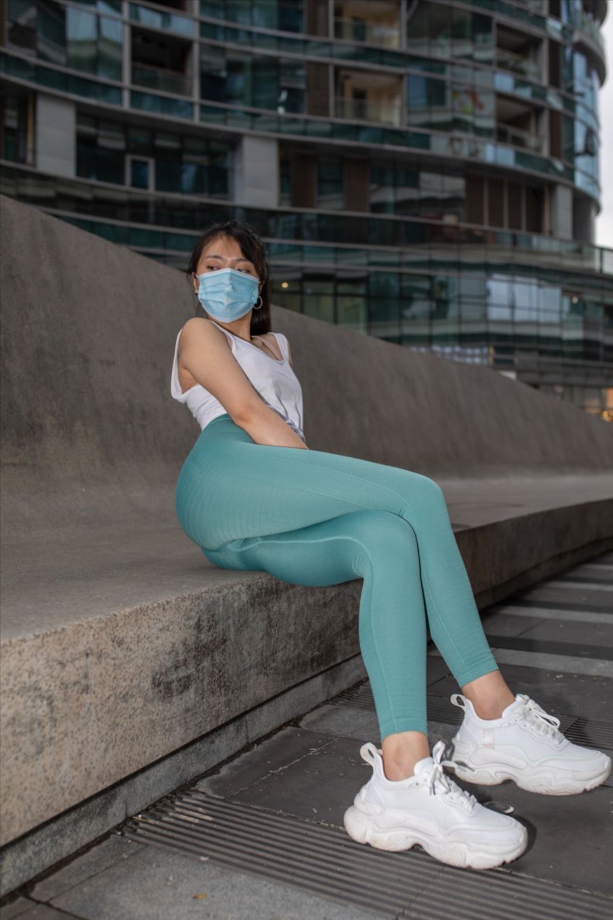 图片[9]-绿色瑜伽裤MM(套图+视频)-图满多