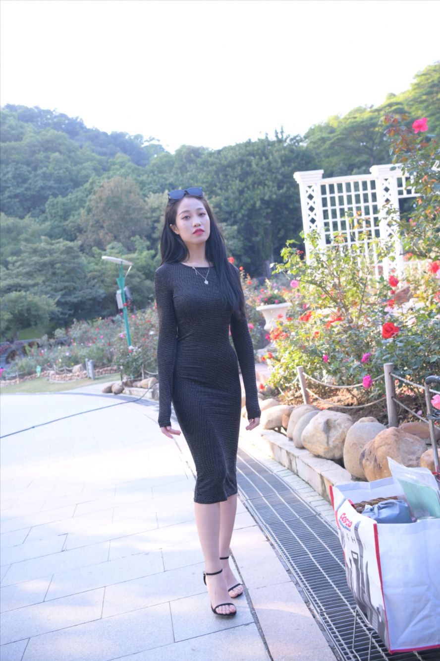 图片[6]-黑色长裙(套图+视频)-图满多