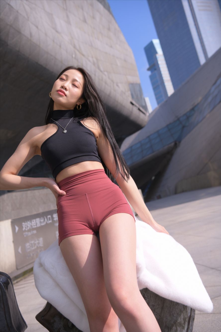 图片[2]-红色热裤(套图+视频)-图满多