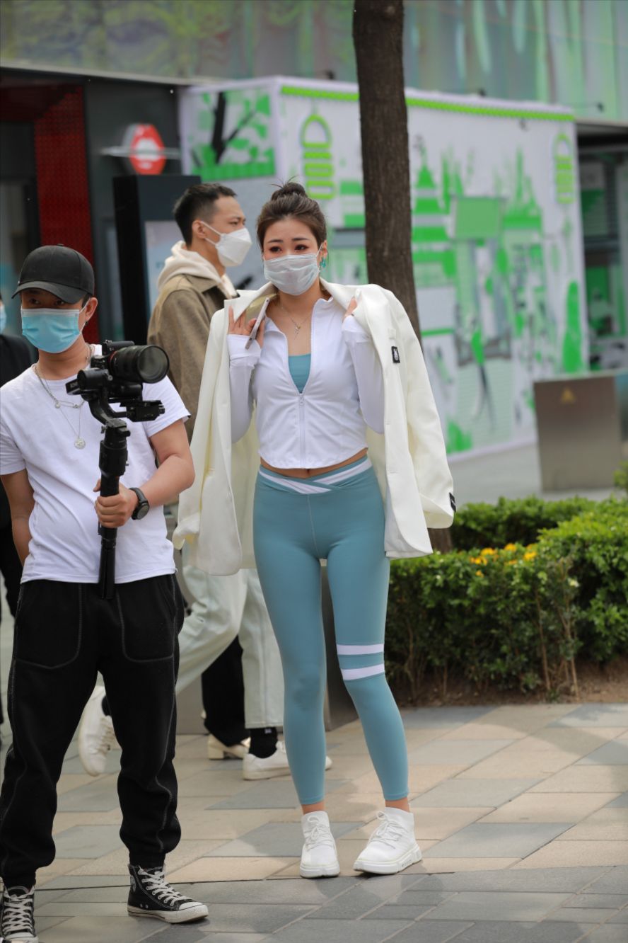 图片[6]-瑜伽裤之绿(套图+视频)-图满多