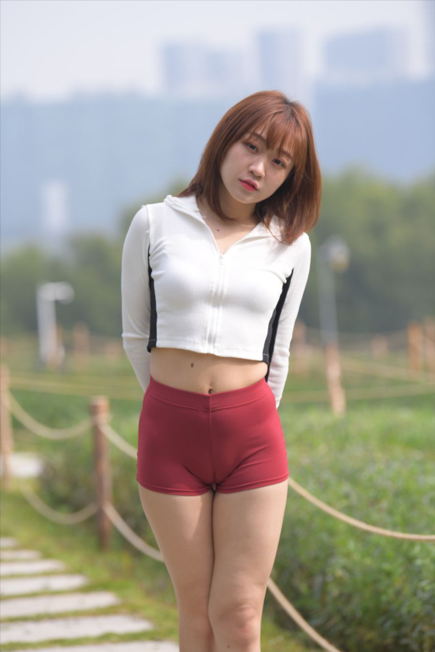 图片[3]-红色紧身热裤(套图+视频)-图满多