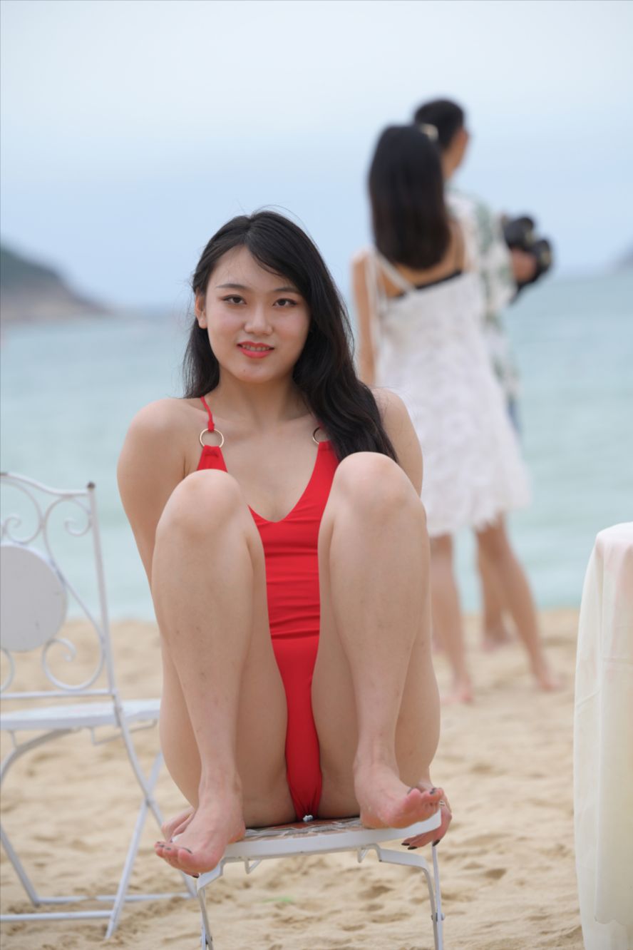 图片[5]-红色泳装(套图+视频)-图满多