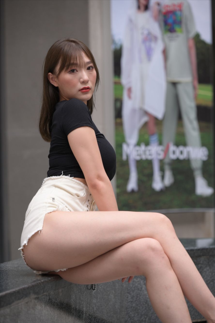 图片[2]-白色热裤(套图+视频)-图满多