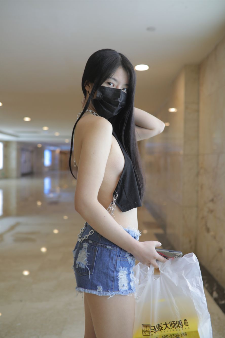 图片[3]-牛仔热裤露背装(套图+视频)-图满多