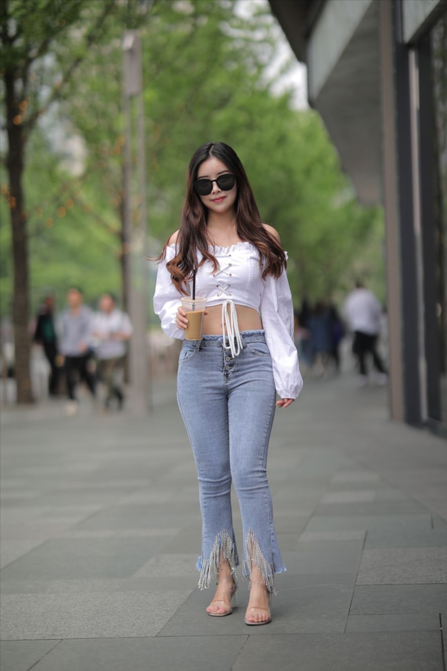 图片[10]-牛仔裤露脐装(套图+视频)-图满多