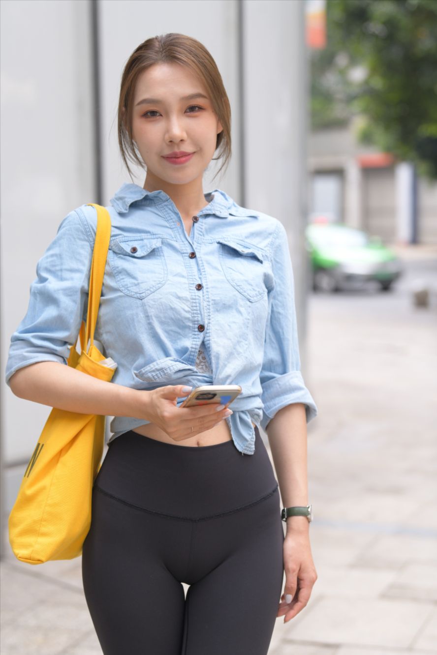 图片[2]-黑色瑜伽裤紧身裤(套图+视频)-图满多