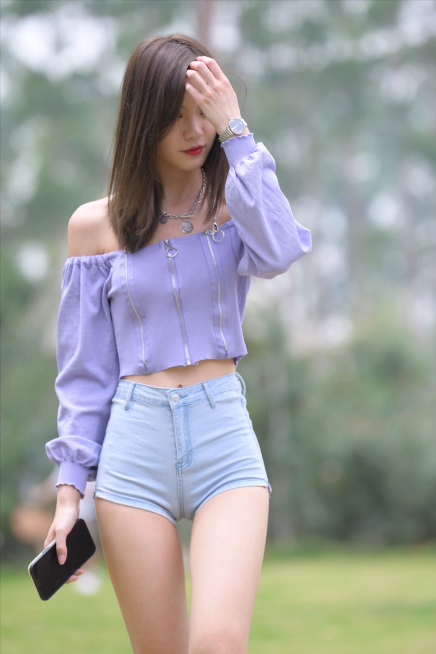 图片[4]-牛仔热裤(套图+视频)-图满多