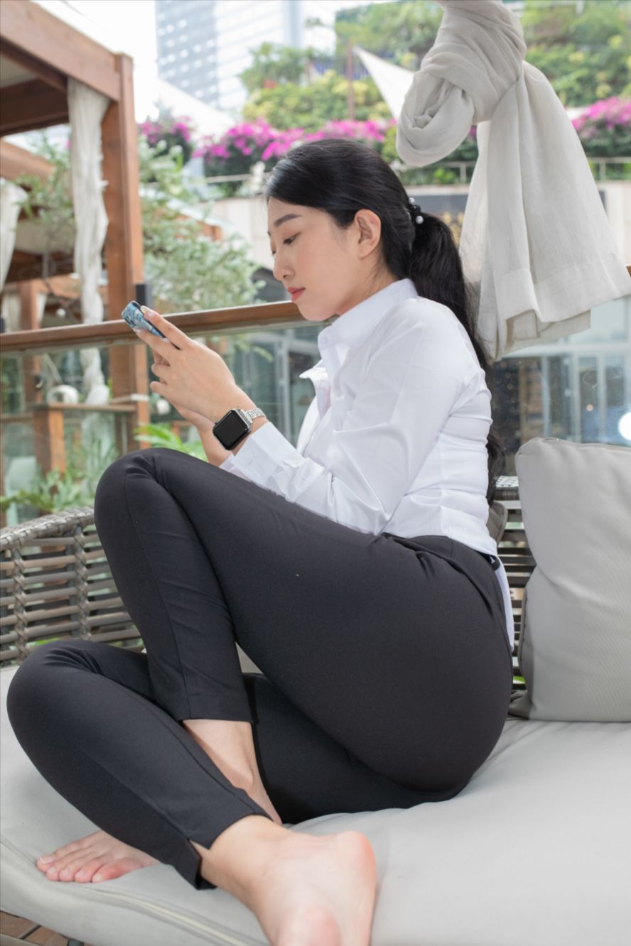 图片[4]-黑色紧身裤(套图+视频)-图满多