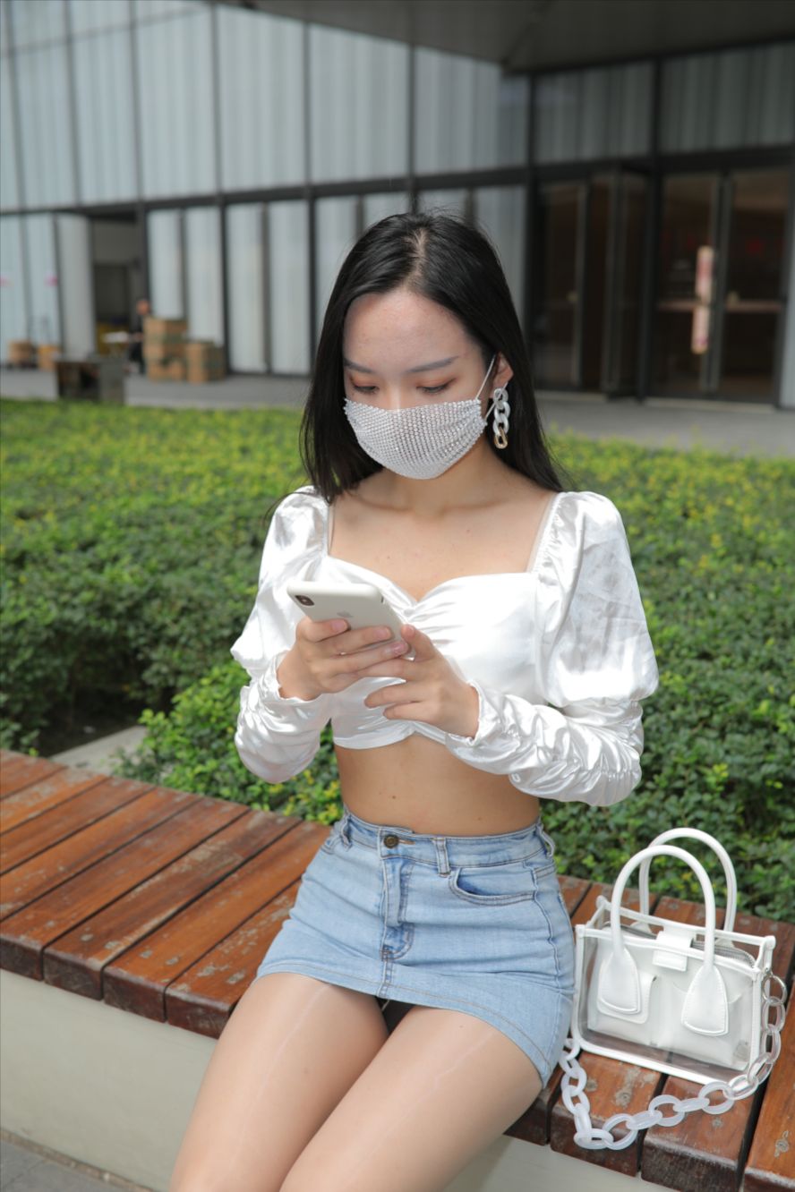 图片[7]-牛仔短裙(套图+视频)-图满多