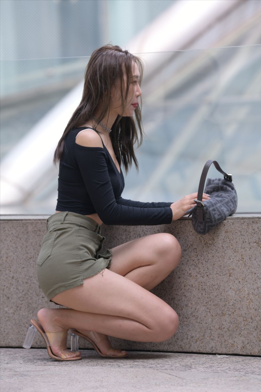 图片[4]-绿色短裙(套图+视频)-图满多