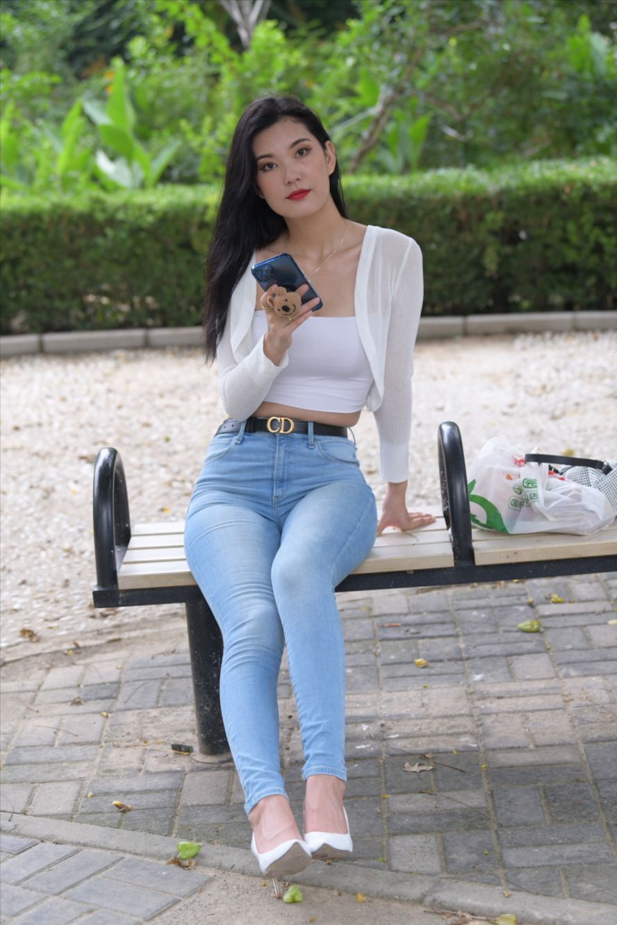 图片[7]-紧身牛仔裤(套图+视频)-图满多