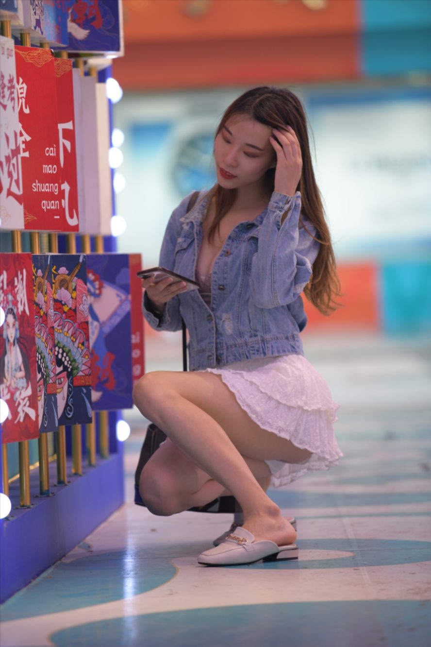 图片[2]-白色短裙-图满多