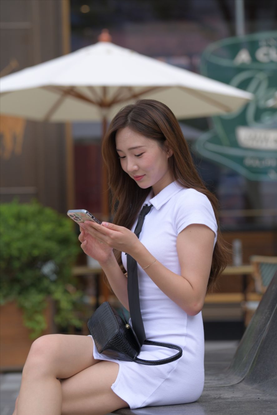 图片[10]-白色包臀短裙(套图+视频)-图满多