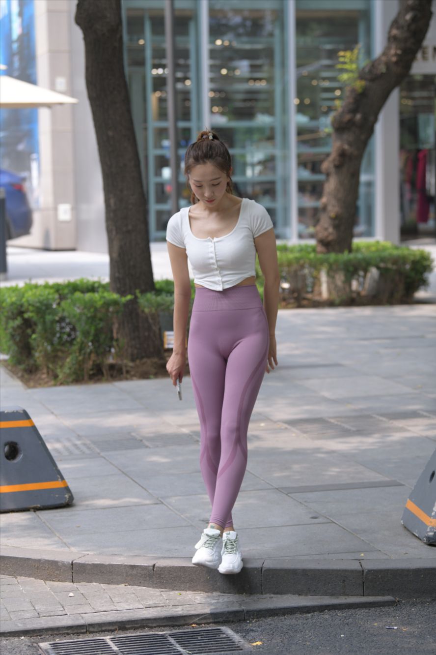 图片[9]-粉色紧身裤(套图+视频)-图满多