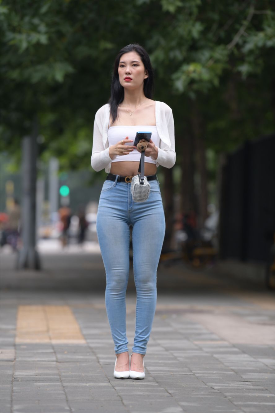 图片[9]-紧身牛仔裤(套图+视频)-图满多