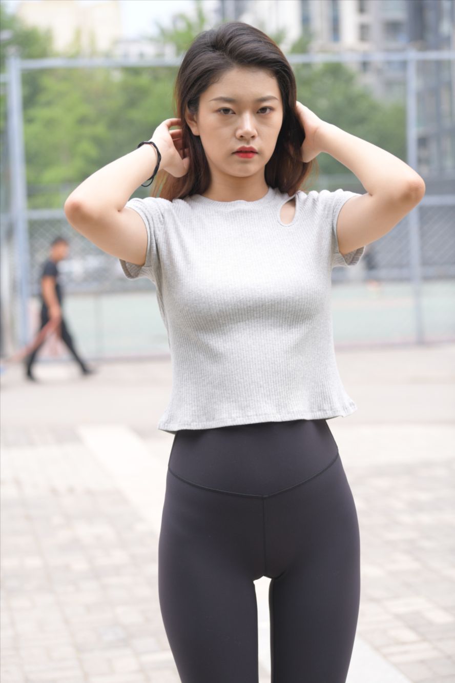 图片[8]-黑色瑜伽裤(套图+视频)-图满多