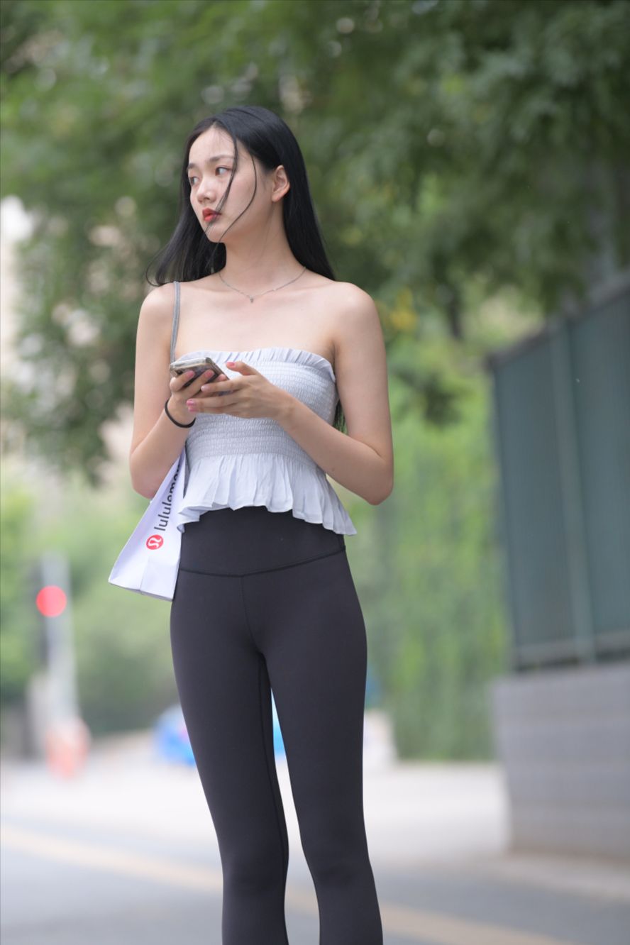 图片[5]-黑色瑜伽裤(套图+视频)-图满多