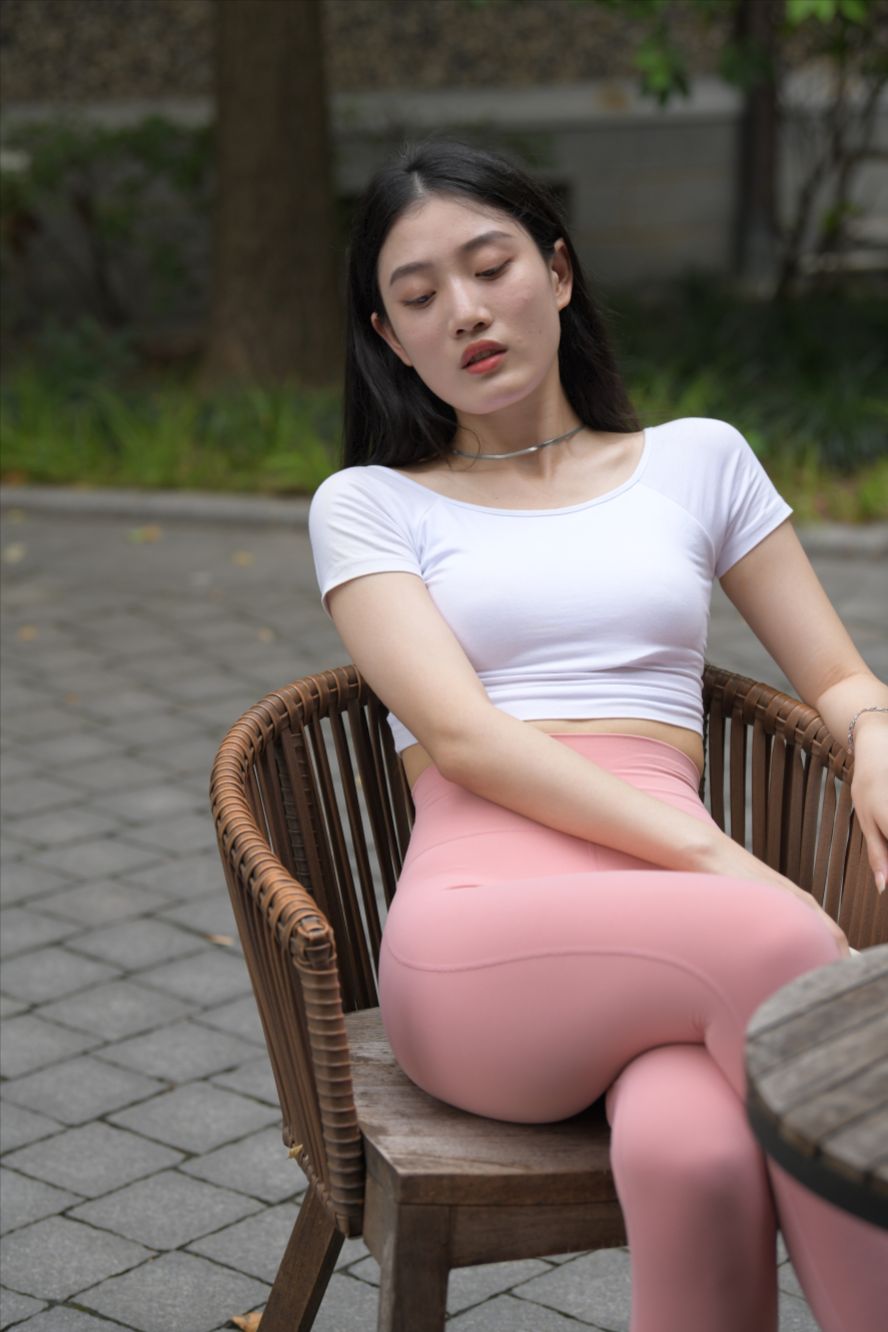 图片[8]-抹茶加冰-粉色紧身裤(套图+视频)-图满多