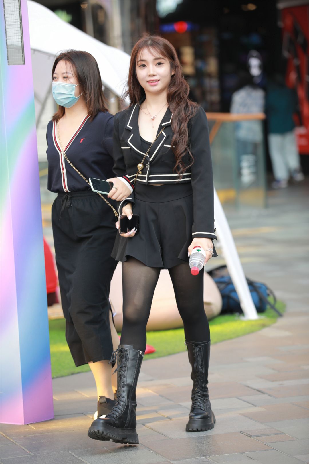 图片[2]-黑丝长靴小姐姐(套图+视频)-图满多