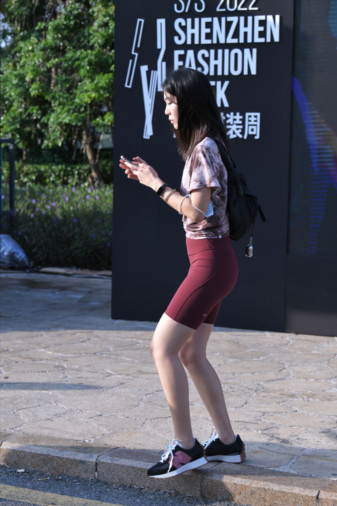 图片[3]-红色紧身短裤-图满多