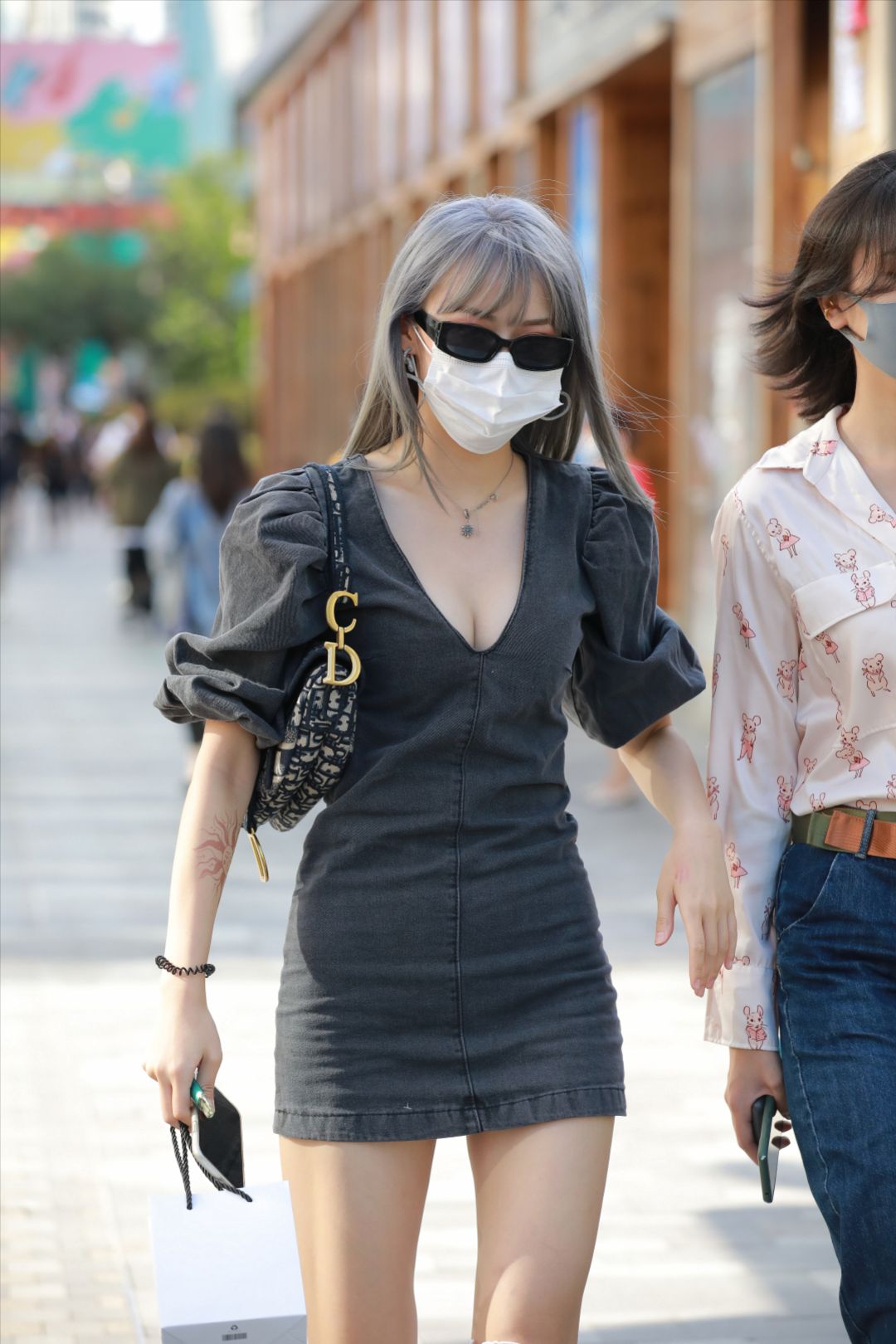 图片[2]-黑色包臀裙-图满多