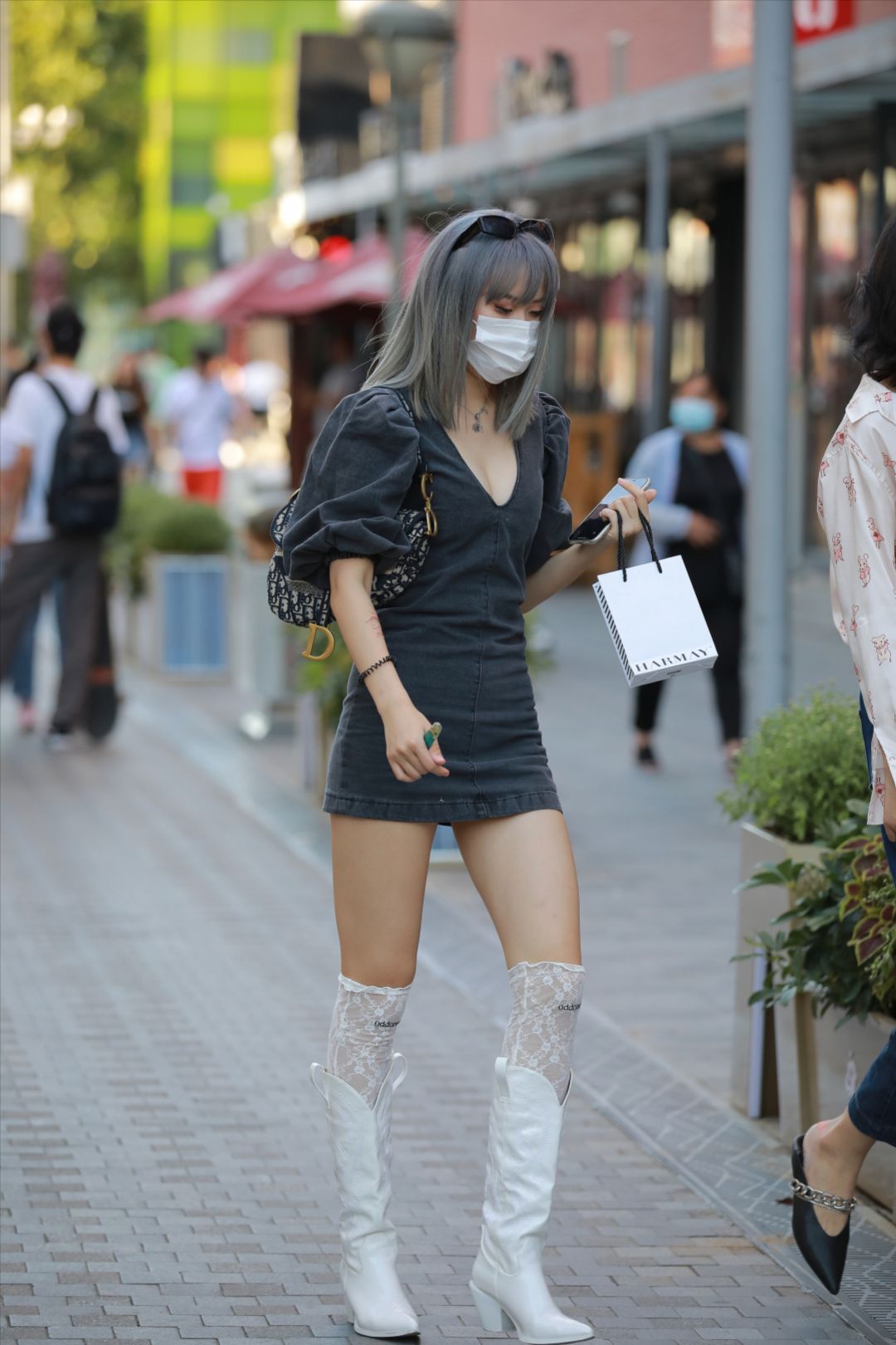 图片[4]-黑色包臀裙-图满多