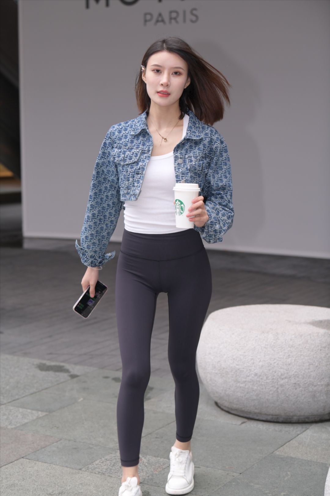 图片[9]-黑色瑜伽裤美女(套图+视频)-图满多