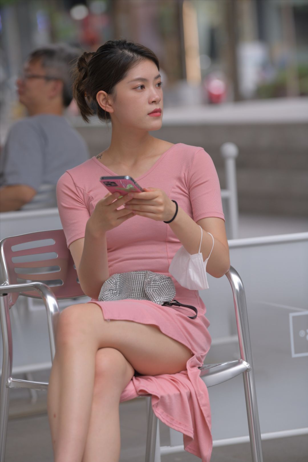 长裙美女(套图+视频)-图满多