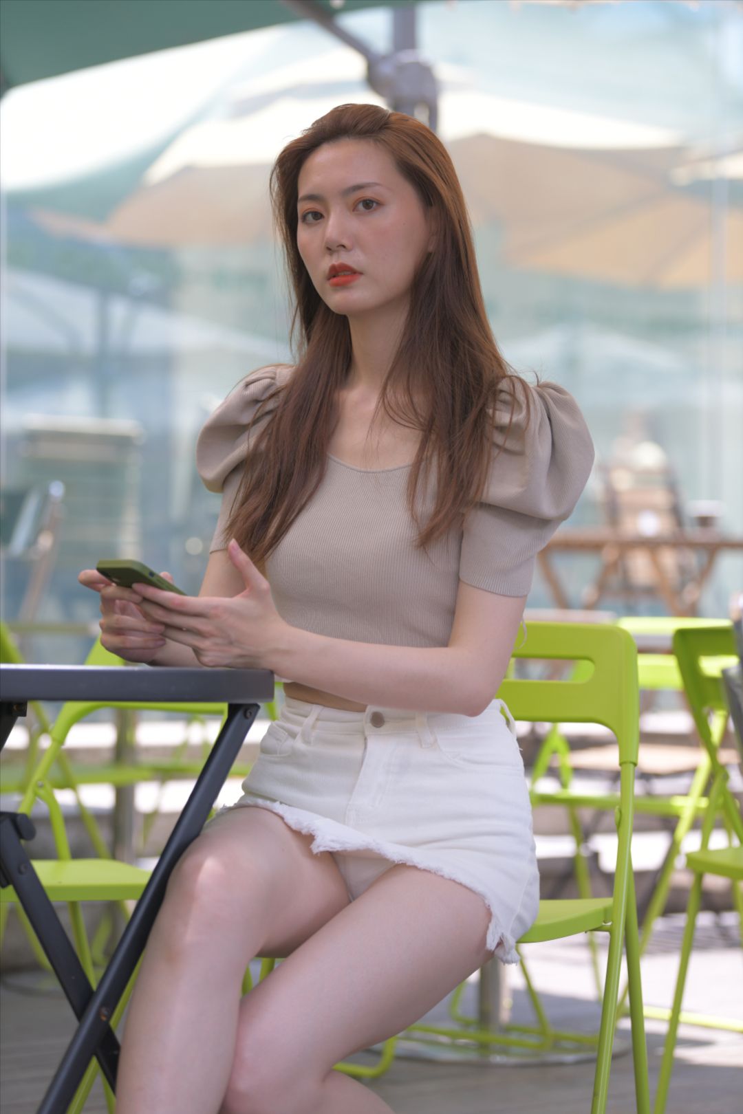 图片[7]-白裙美女(套图+视频)-图满多