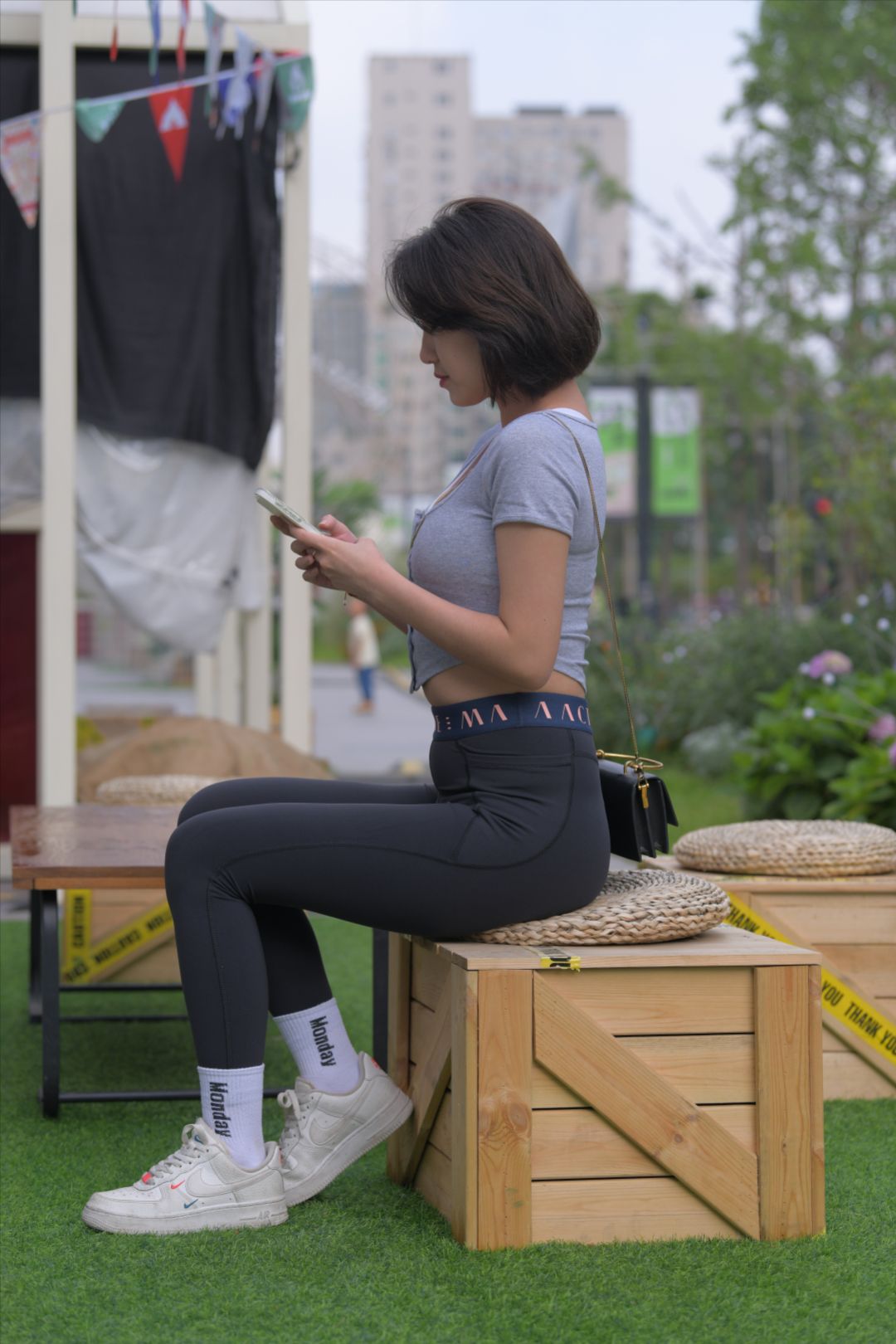 图片[2]-黑色瑜伽裤美女(套图+视频)-图满多