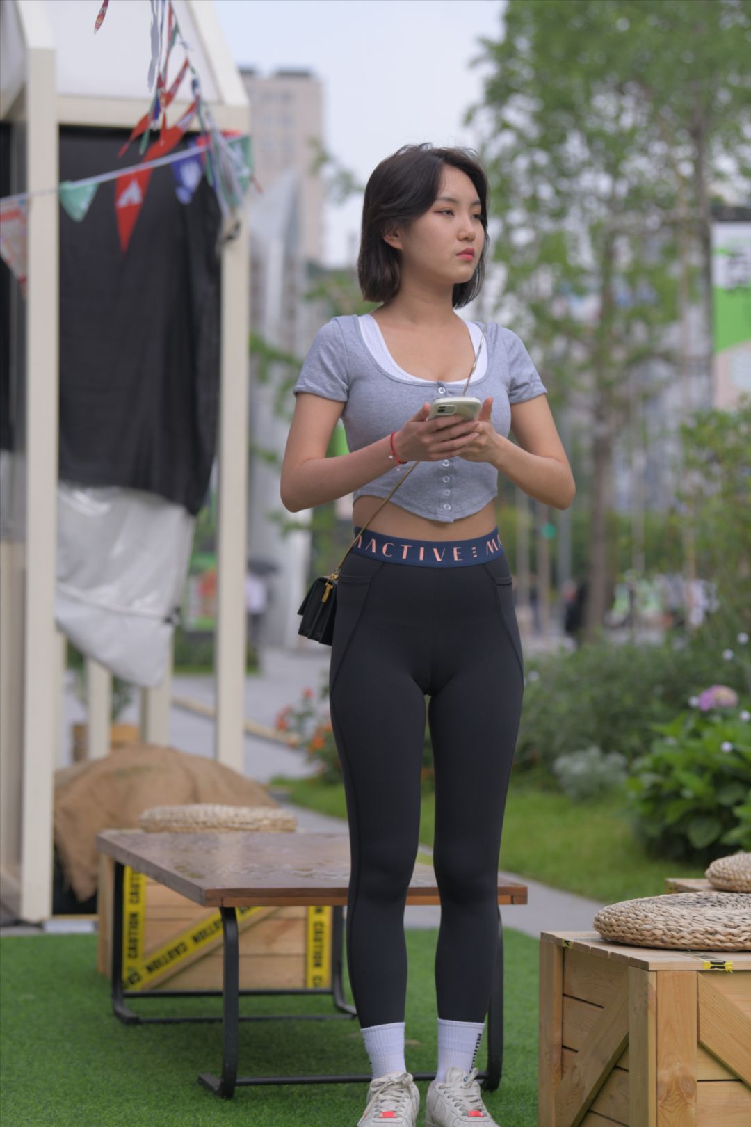 图片[3]-黑色瑜伽裤美女(套图+视频)-图满多