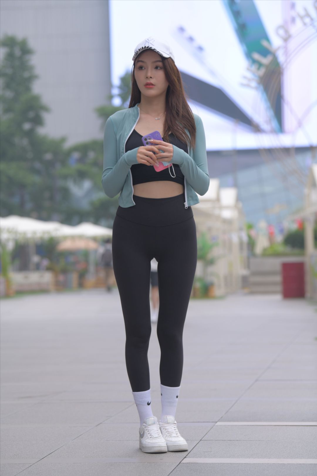 图片[3]-性感黑色瑜伽(套图+视频)-图满多