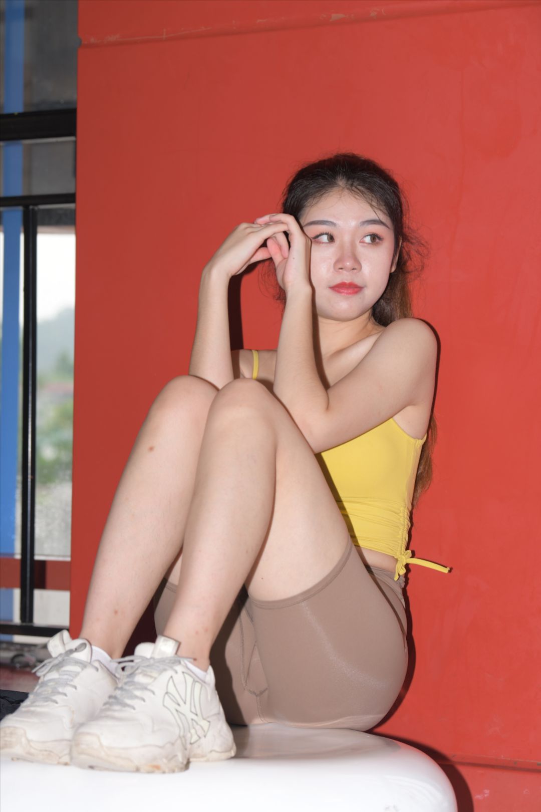 图片[8]-灰色短裤女孩(套图+视频)[增补视频]-图满多