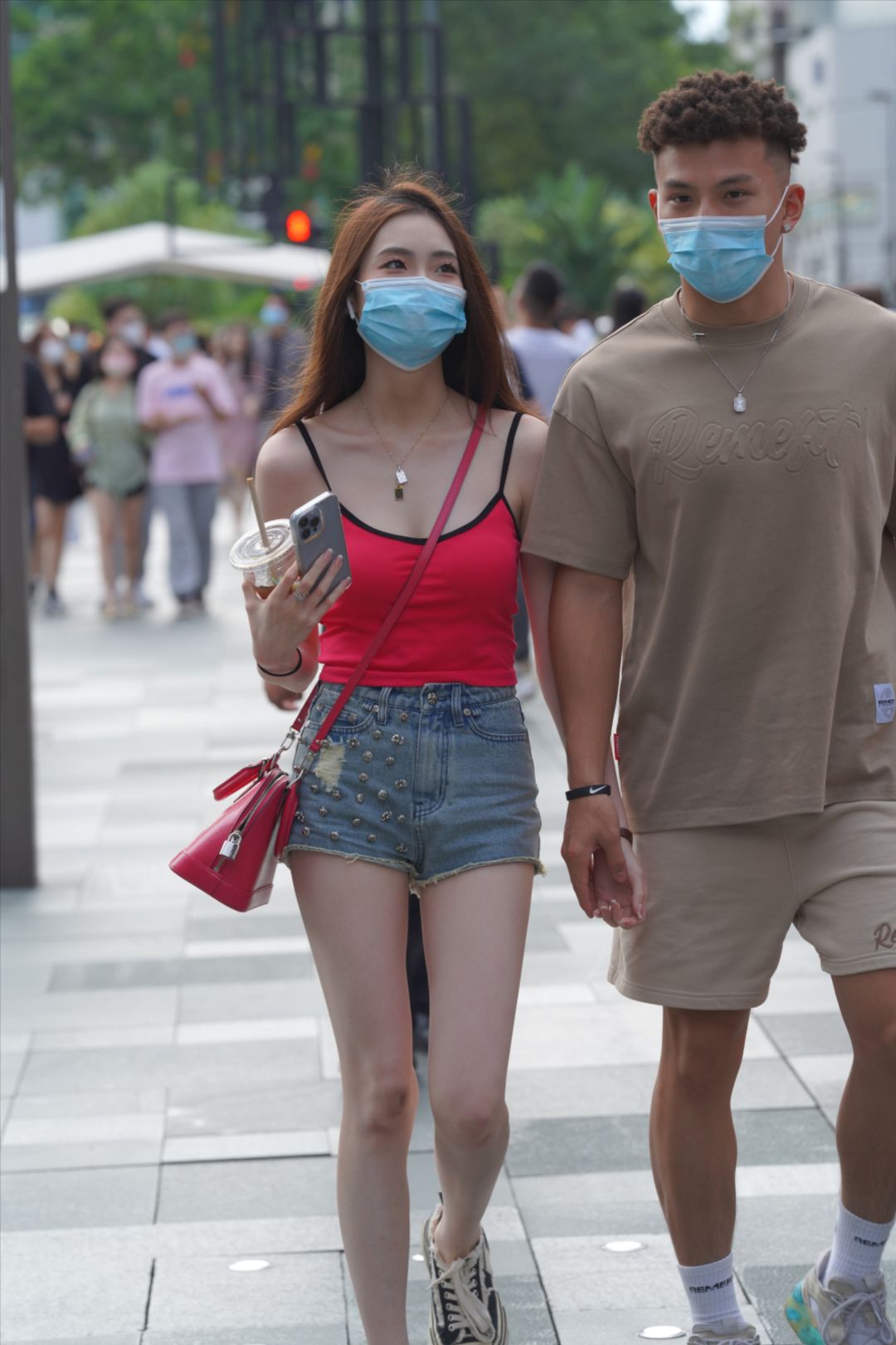 图片[3]-牛仔热裤美眉-图满多