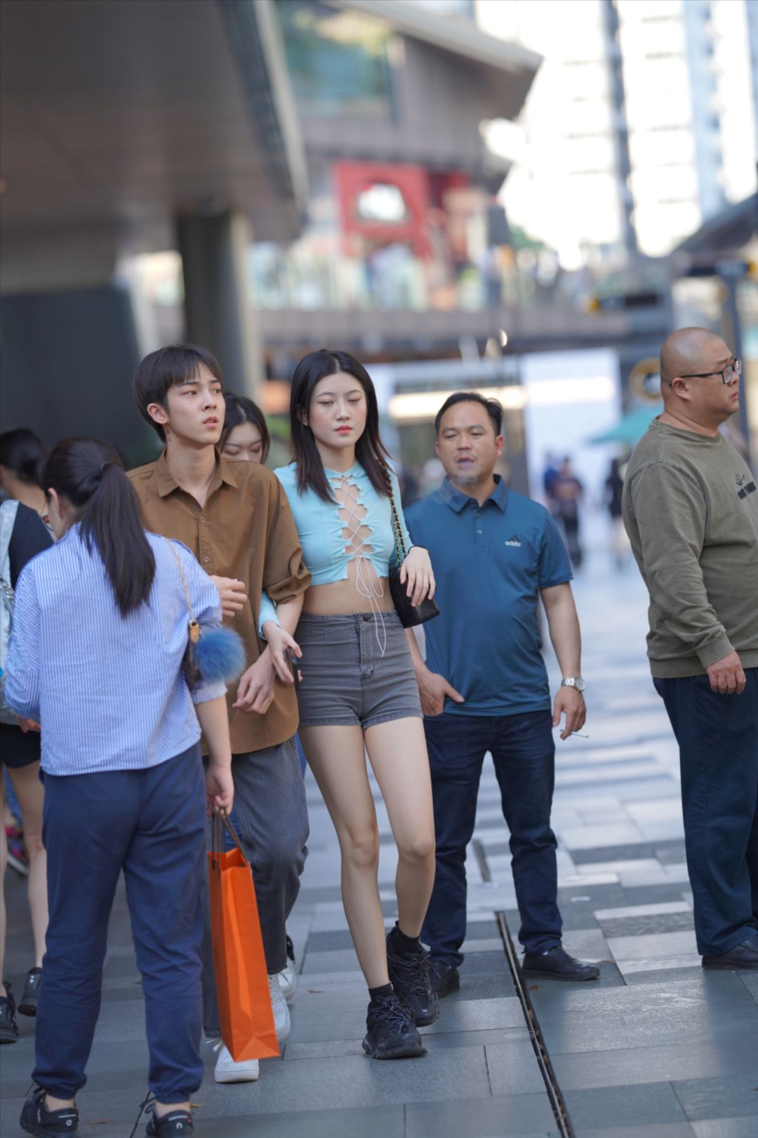 图片[9]-牛仔热裤大长腿-图满多