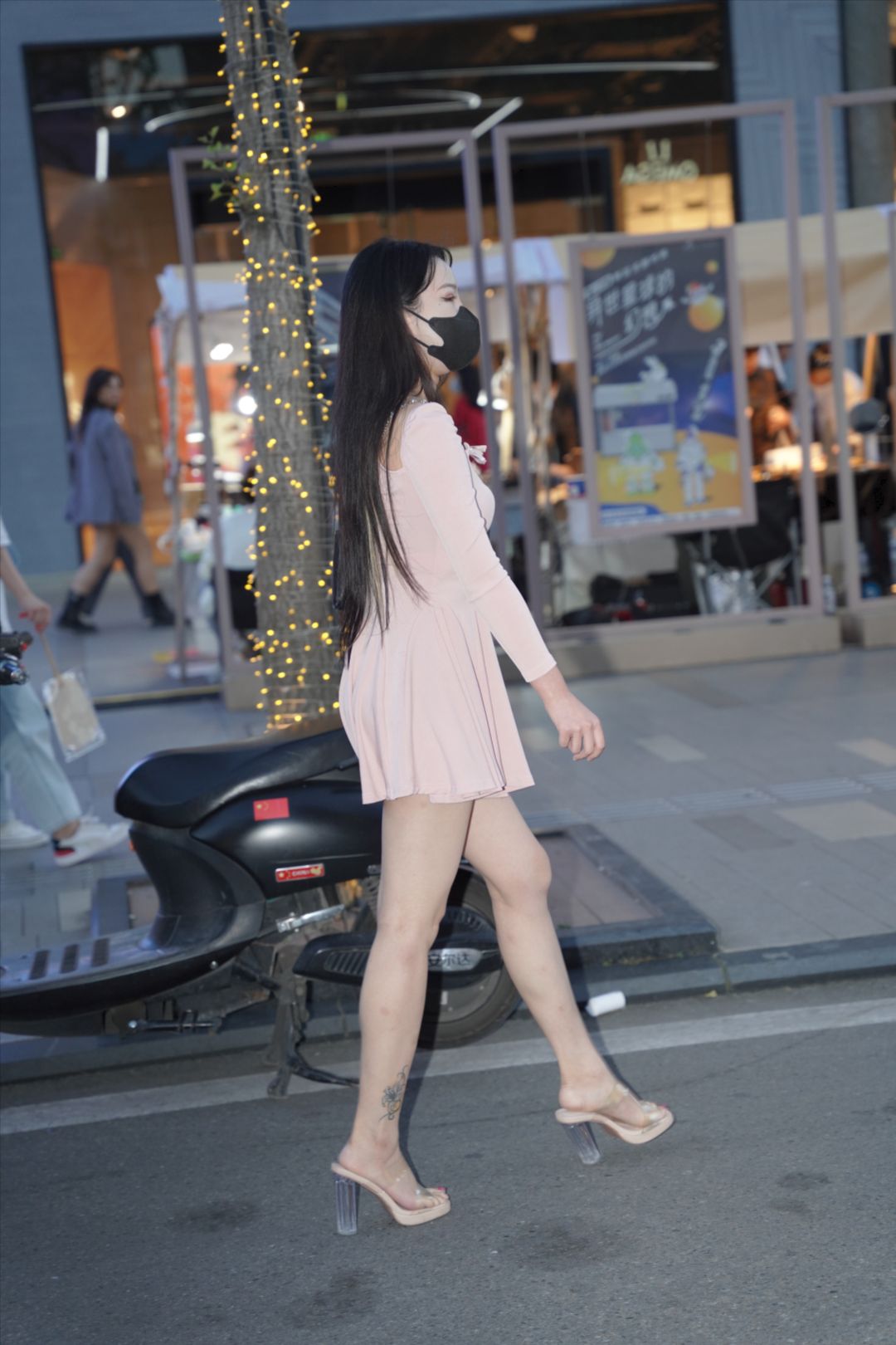 图片[3]-粉裙美眉-图满多