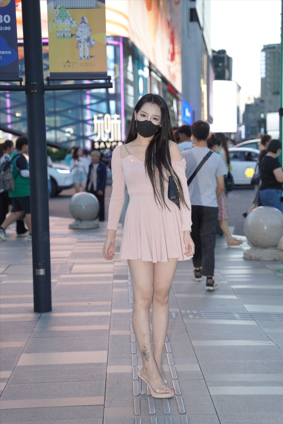 图片[5]-粉裙美眉-图满多