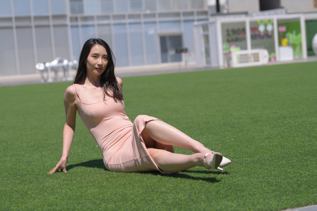 图片[7]-高挑时尚包臀裙大长腿美女