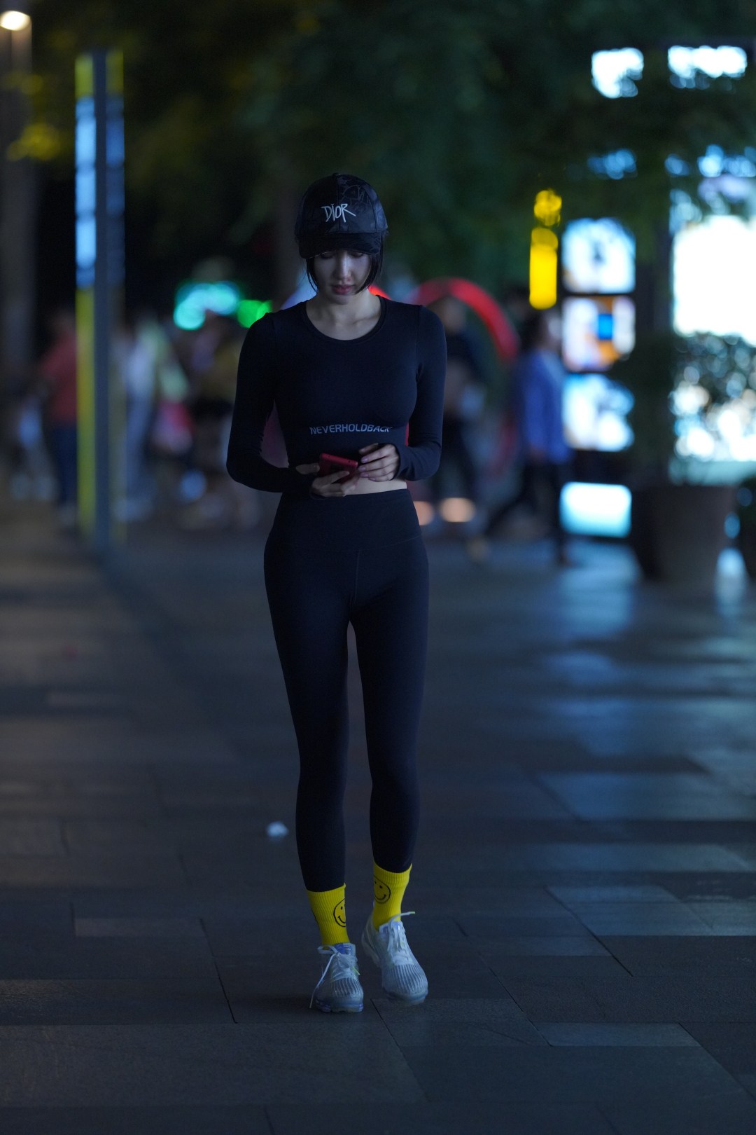 极品大长腿瑜伽裤小姐姐-图满多