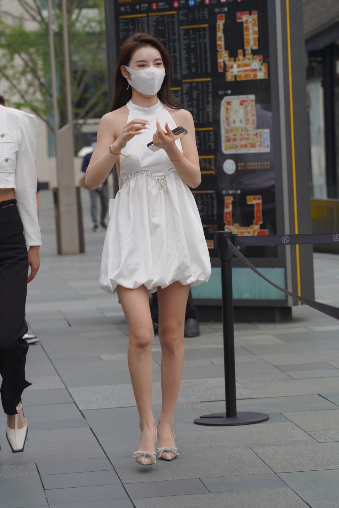 图片[2]-白裙美腿-图满多