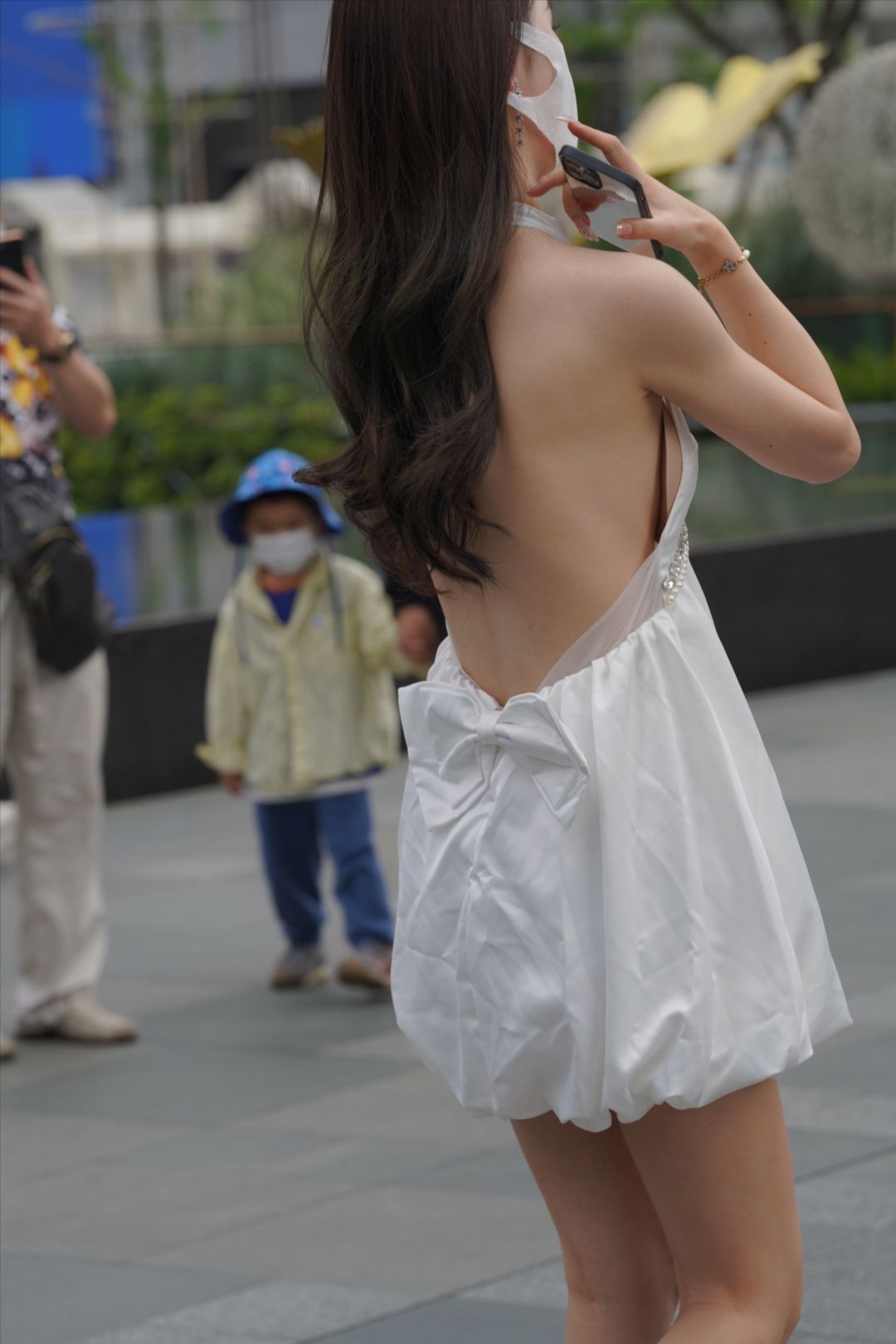 图片[3]-白裙美腿-图满多