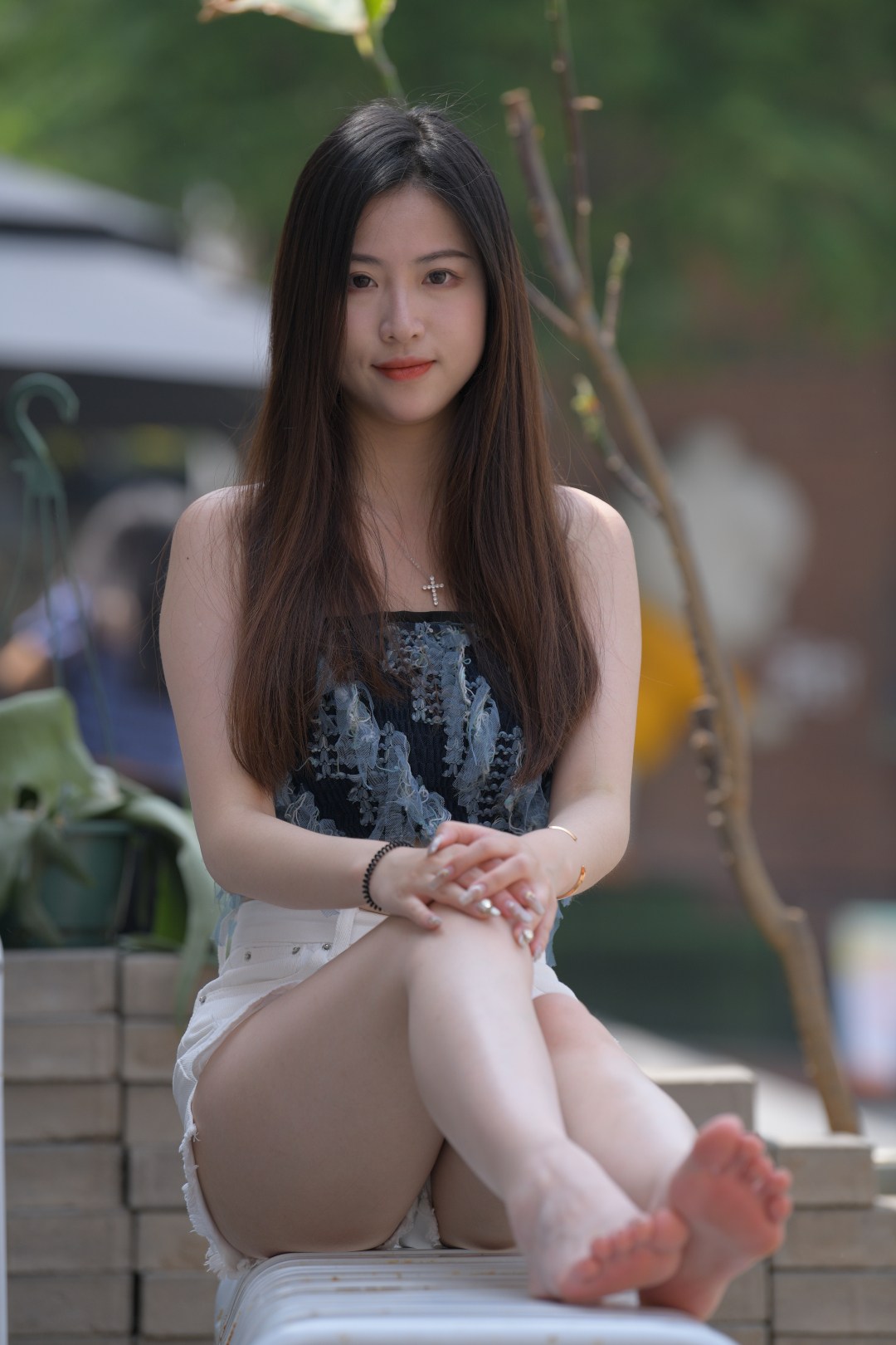 图片[7]-白色热裤-图满多