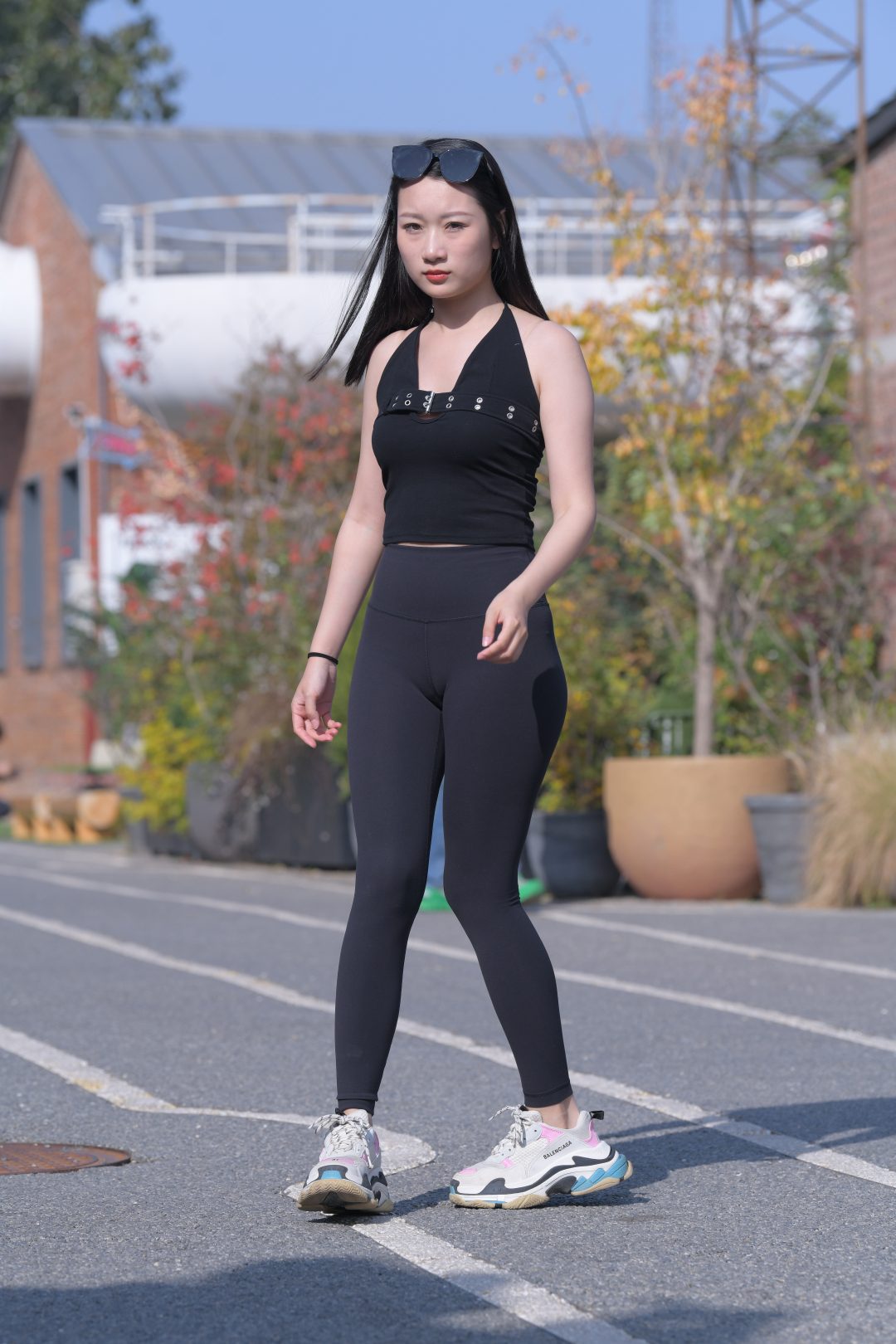 图片[5]-黑色瑜伽裤美女(套图+视频)[增补视频]-图满多