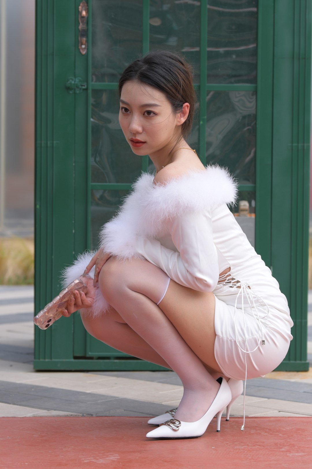 图片[7]-白裙美女(套图+视频)-图满多