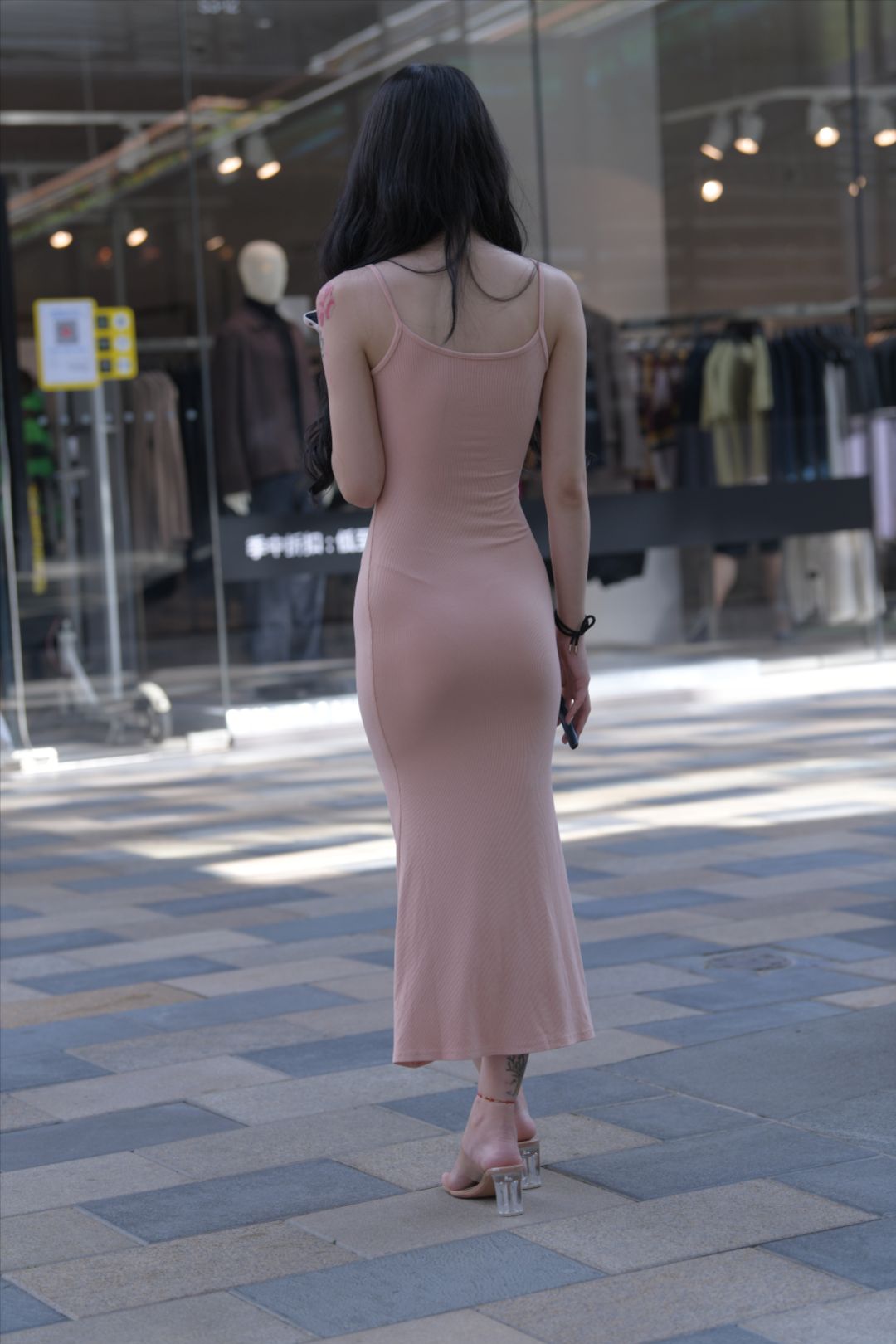 图片[4]-粉色长裙美女-图满多