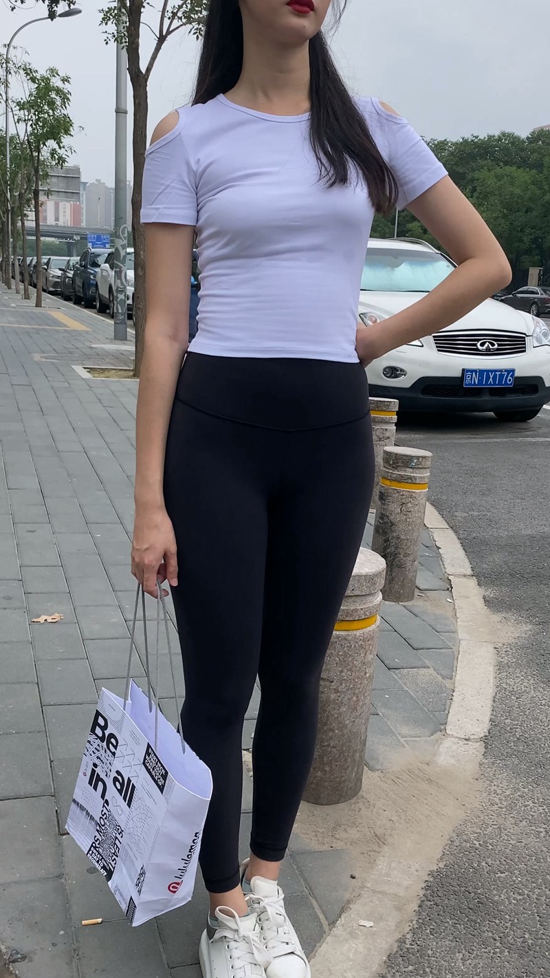 图片[8]-[一只麋鹿专区] 黑色瑜伽裤美女-图满多