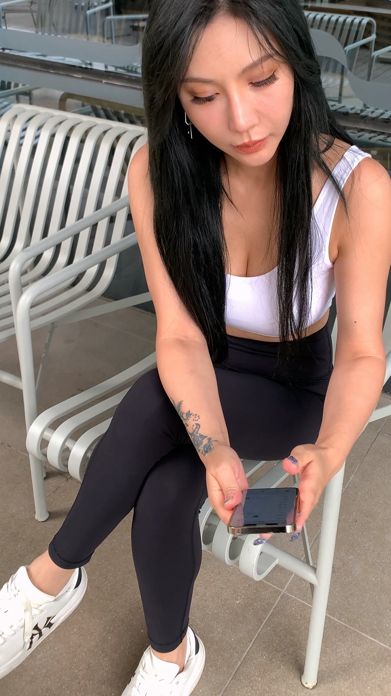 图片[6]-[一始专区] 黑色瑜伽裤美女(套图+视频)-图满多