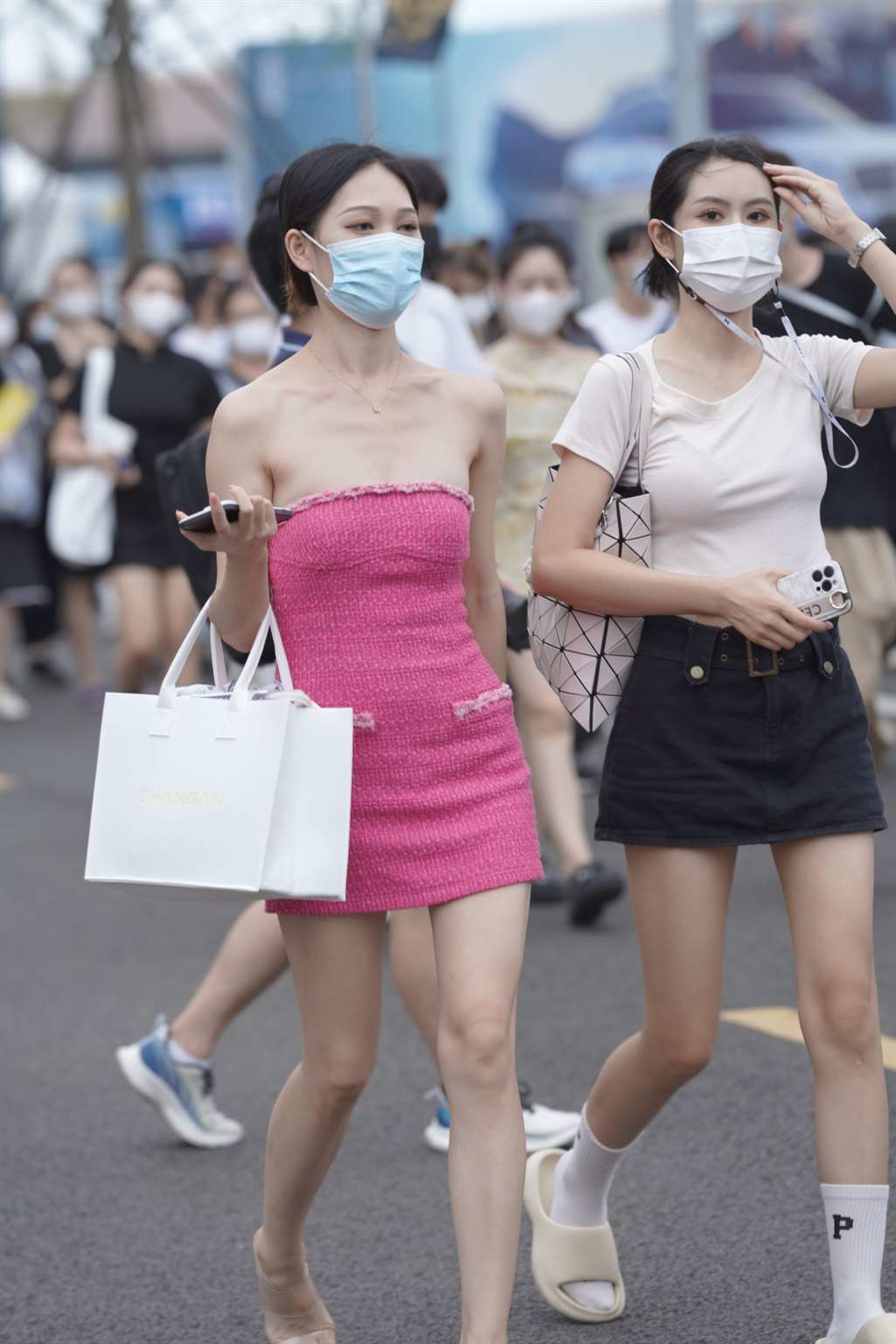 图片[2]-包臀裙露肩美腿美女-图满多